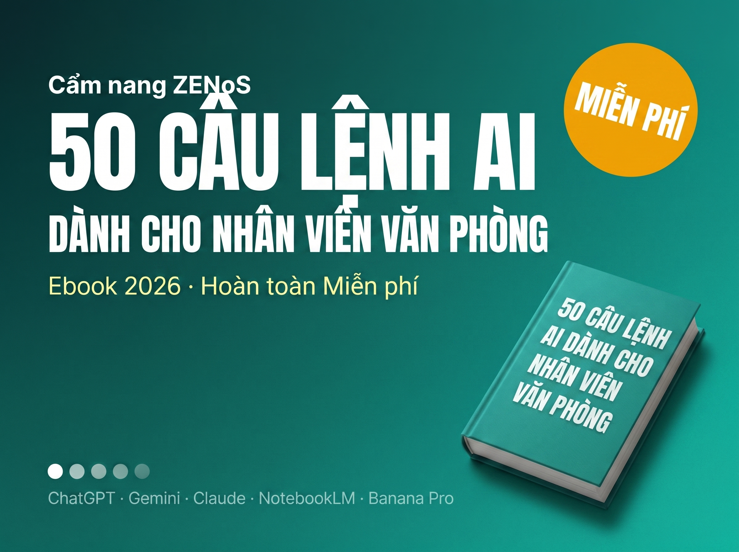 AI cho Người Đi Làm 2026 - Nhân Viên Văn Phòng